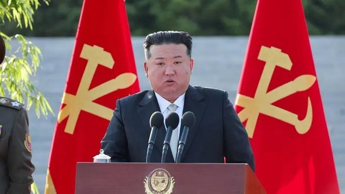 Kim Jong Un North Korean leader Kim Jong Un visits the Academy of Defence Sciences in Pyongyang, North Korea, in this image released by the Korean Central News Agency May 29, 2024. (Reuters)