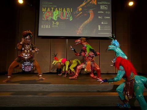 Pertunjukan Teater Koma Matahari Papua yang dijadwalkan berlangsung pada 7-9 Juni 2024 di  Graha Bhakti Budaya Taman Ismail Marzuki, Jakarta. (Arsip Teater Koma/bangjose)