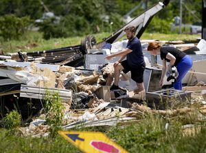 Potret Kerusakan Akibat Tornado dan Badai Ekstrem di Kentucky