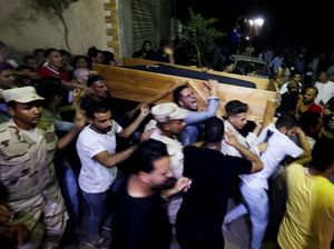 Ribuan Orang Hadiri Pemakaman Tentara Mesir yang Tewas Ditembak Israel