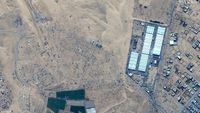 Citra Satelit Rafah Sebelum dan Sesudah Dibombardir Israel