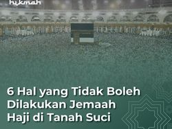 6 Hal Sepele yang Tidak Boleh Dilakukan Jemaah Haji di Tanah Suci