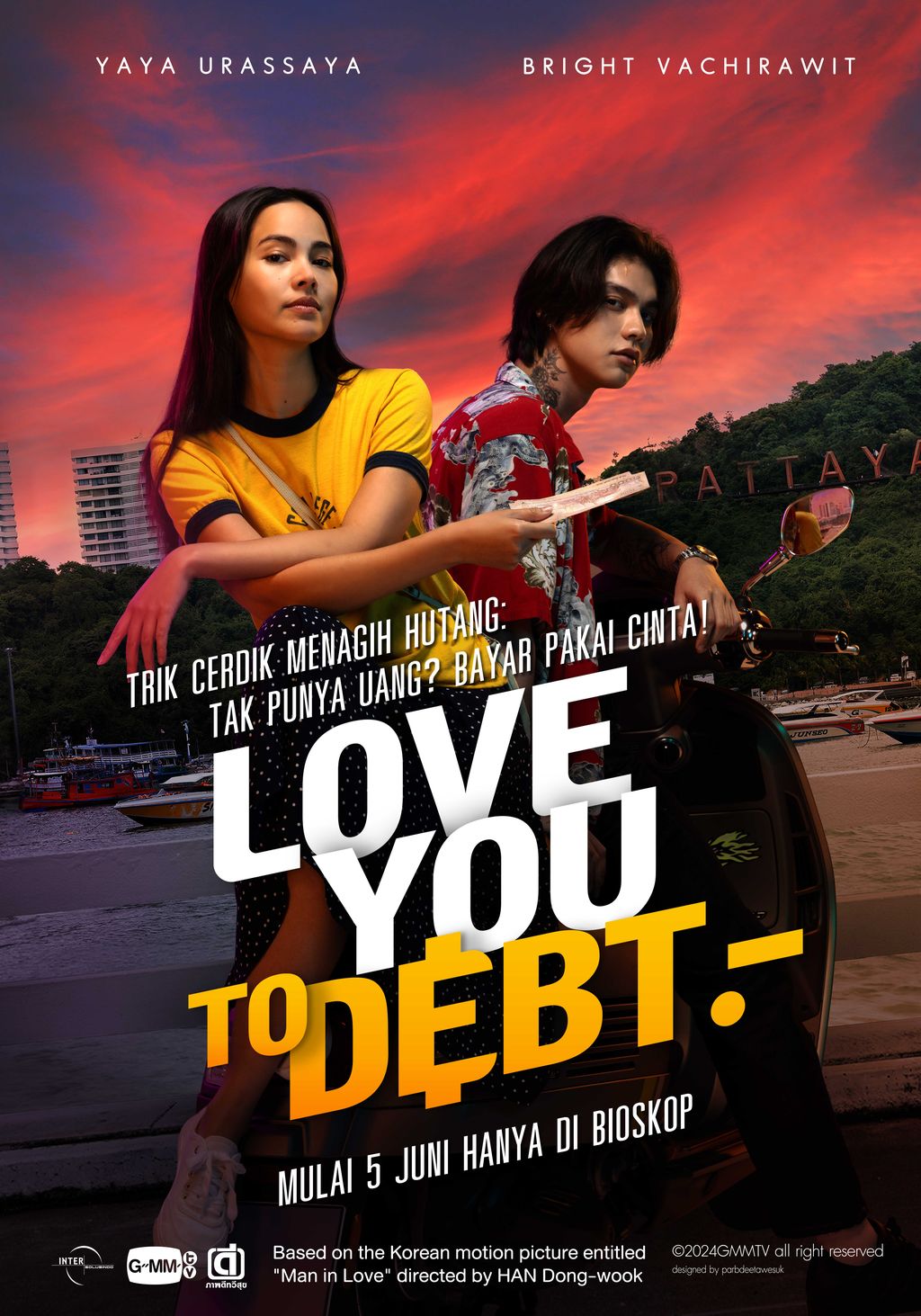 Poster Love You To Debt