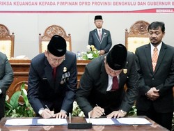 Pemprov Bengkulu Raih Opini WTP 7 Kali Berturut-turut