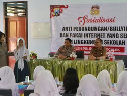 Polres Trenggalek Blusukan ke Sekolah Cegah Perundungan Antarpelajar