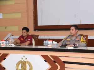 Ini Persiapan Polres Lamongan Sambut Kejurprov Drum Band 2024
