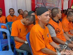 199 Pelaku Narkoba di Jambi Ditangkap Selama Operasi Antik, 3 di Bawah Umur