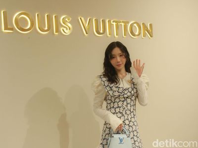 Surprise! Taeyeon SNSD ke Indonesia Hadiri Pembukaan Butik Louis Vuitton
