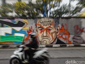 All Eyes on Rafah, Mural Solidaritas Palestina Mejeng di Jakarta All Eyes on Rafah, Mural Solidaritas Palestina Mejeng di Jakarta