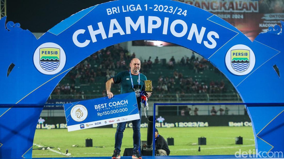 Bojan Hodak, pelatih asing pertama yang bawa Persib Bandung juara Liga Indonesia (Rifkianto Nugroho)