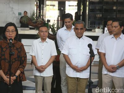 Gugus Tugas Prabowo-Gibran Temui Sri Mulyani, Bahas RAPBN 2025