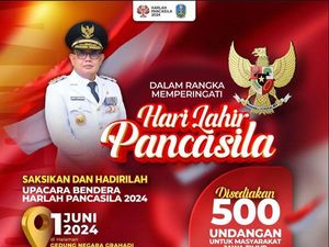 Peringatan Harlah Pancasila 2024 di Surabaya Dimeriahkan Cak Sodiq-Lala Widy Peringatan Harlah Pancasila 2024 di Surabaya Dimeriahkan Cak Sodiq-Lala Widy