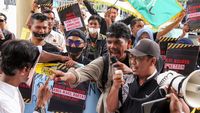 Jurnalis Aceh Gelar Aksi Tolak Revisi UU Penyiaran