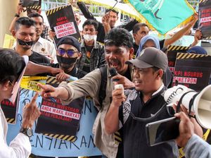 Jurnalis Aceh Gelar Aksi Tolak Revisi UU Penyiaran