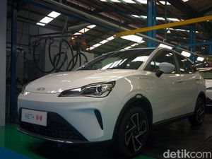 Dirakit di Bekasi, Kandungan Lokal Mobil Listrik Neta Tembus 44 Persen