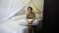 Momen Megawati Kunjungi Rumah Pengasingan Bung Karno di Ende