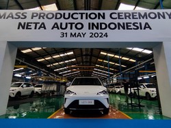 Mobil Listrik Neta Mulai Dirakit di Pabrik Bekasi