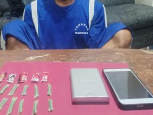 Miris, Buruh Nyambi Jadi Pengedar Sabu di Sukabumi