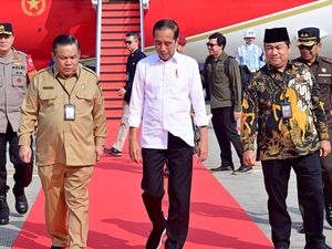 Presiden Jokowi Resmikan Tol Bangkinang-Koto Kampar