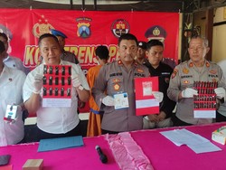 Kurir Sabu di Sidoarjo yang Dikendalikan Napi Ditangkap
