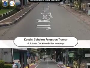 Trotoar Jalan Raya Duri Kosambi Jakbar Akan Ditata, Begini Jadinya Nanti