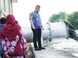 Kenneth DPRD DKI Kembali Resmikan Rumah Pompa Patra II Kebon Jeruk Jakbar