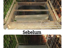 Viral Lantai JPO Kampung Bandan Bolong, Bina Marga Duga Besi Dicuri