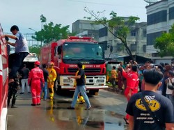 Ruko di Bengkalis Terbakar, 4 Orang Satu Keluarga Tewas!