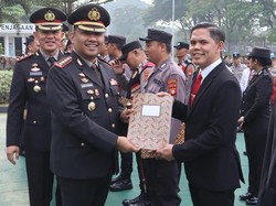 79 Polisi Bandara Soetta Dapat Penghargaan di Hari Lahir Pancasila