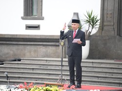 Pj Gubernur Jabar Ajak Warga Gotong Royong Rawat Pancasila
