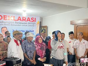 Simpul Relawan Deklarasi Dukung Anies Maju Pilgub DKI 2024