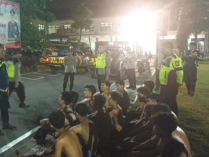 Ngaku Pesilat, 16 Pemuda Mabuk di Jombang Ditangkap Polisi dan Warga