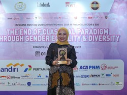 Direktur Komersial & UMKM bjb Raih Penghargaan Most Outstanding Women 2024
