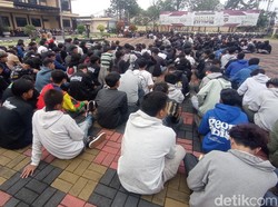 Bikin Onar di Tasikmalaya, Ratusan Anggota Geng Motor Diringkus