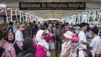 Keren, Kepulauan Seribu Kian Diminati Wisatawan
