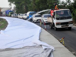 Perbaikan Jalan Nasional Pantura Demak Terus Dikebut Perbaikan Jalan Nasional Pantura Demak Terus Dikebut