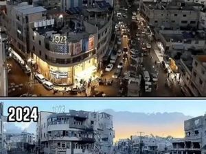 Bikin Tersayat! Wajah Gaza Sebelum dan Setelah Dibombardir Israel