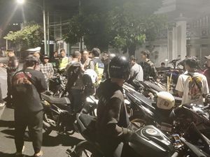 Pemuda Surabaya yang Hendak Balap Liar Kocar-kacir Dengar Sirine Polisi