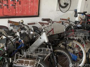 Bengkel E-Bike di Denpasar, Sulap Sepeda Gayung Jadi Sepeda Listrik