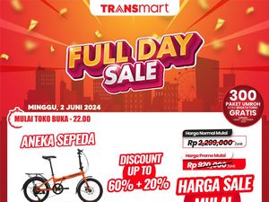 Mau Beli Sepeda Baru? Transmart Full Day Sale Kasih Potongan Rp 1,5 Jutaan