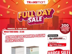 Murah Meriah! Lemari Susun di Transmart Full Day Sale Cuma Rp 800 Ribuan