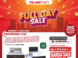 Tempat Tidur di Transmart Full Day Sale Murah Banget! Mulai Rp 1,5 Jutaan