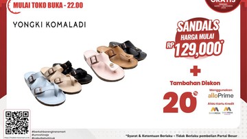 Aneka Sandal Sepatu Murah Meriah di Transmart Full Day Sale!