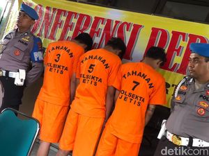 3 Pemuda Mabuk Rampas Motor Tukang Sapu, Dijual Rp 3 Juta buat Bayar Utang