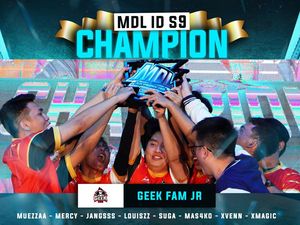 Geek Fam Jr Juara MDL ID S9, Menang Dramatis dari RRQ Sena 4-3 Geek Fam Jr Juara MDL ID S9, Menang Dramatis dari RRQ Sena 4-3
