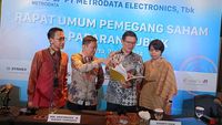 Gelar RUPST, Metrodata Electronics Bagikan Dividen