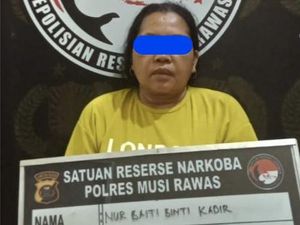 Jadi Pengedar Sabu, IRT di Musi Rawas Ditangkap Polisi