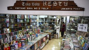 Potret Sepinya Pengunjung di Pasar Buku Kwitang
