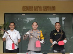 Polisi Dibacok Saat Bubarkan Tawuran di Jakbar, 3 Pelaku Ditangkap