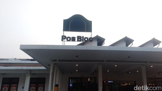 Pos Bloc Gedung Filateli Jakarta di Pasar Baru, Jakarta Pusat